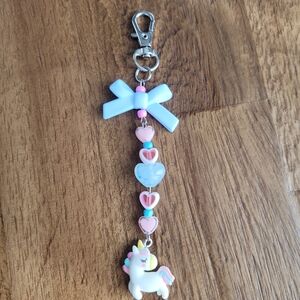 New Unicorn Backpack Or Purse Charm